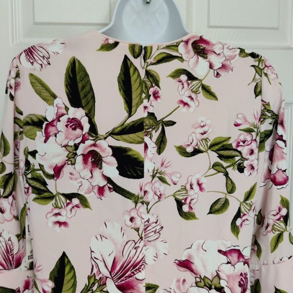 WHBM Floral Petal Sleeve Shift Dress, size 2 - Picture 7 of 7